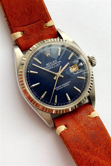 rolex deep blue dial|rolex vintage blue dial.